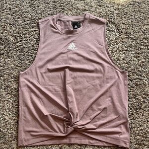Adidas Dusty Pink Sleeveless Top